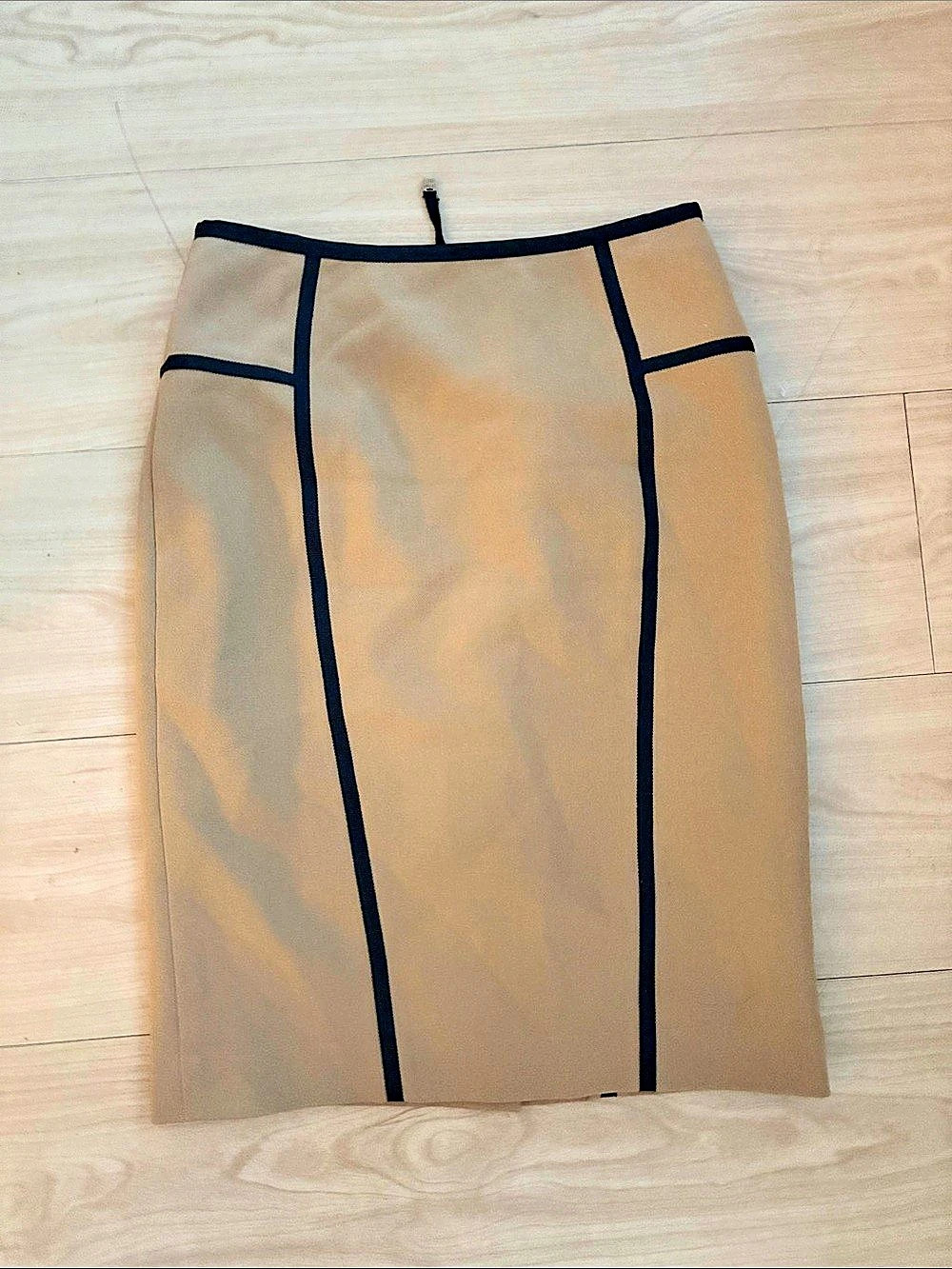 Sandra Angelozzi Color Block Pencil Skirt Size 30 Like New